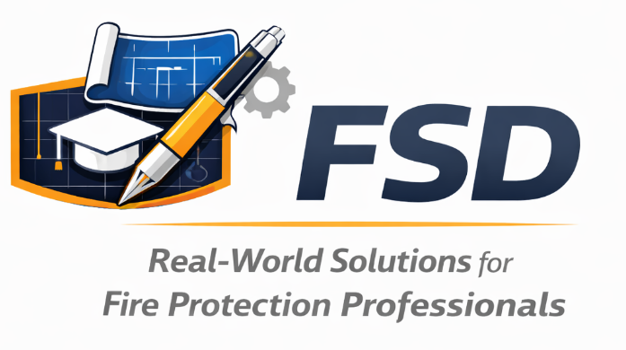 FSD Real-World Solutions for Fire Protection Professionals logo
